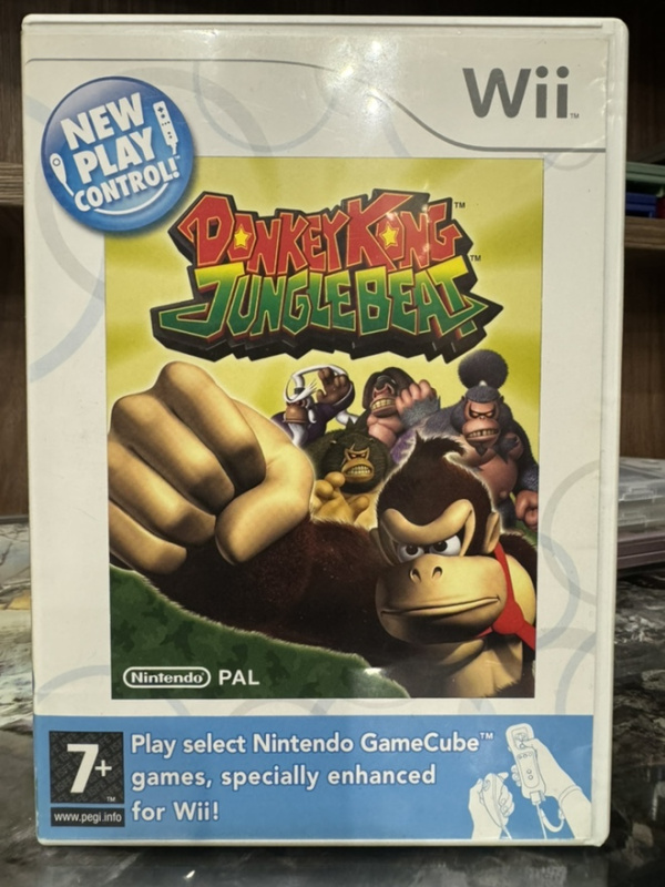 картинка Donkey Kong Jungle Beat [Wii] USED. Купить Donkey Kong Jungle Beat [Wii] USED в магазине 66game.ru
