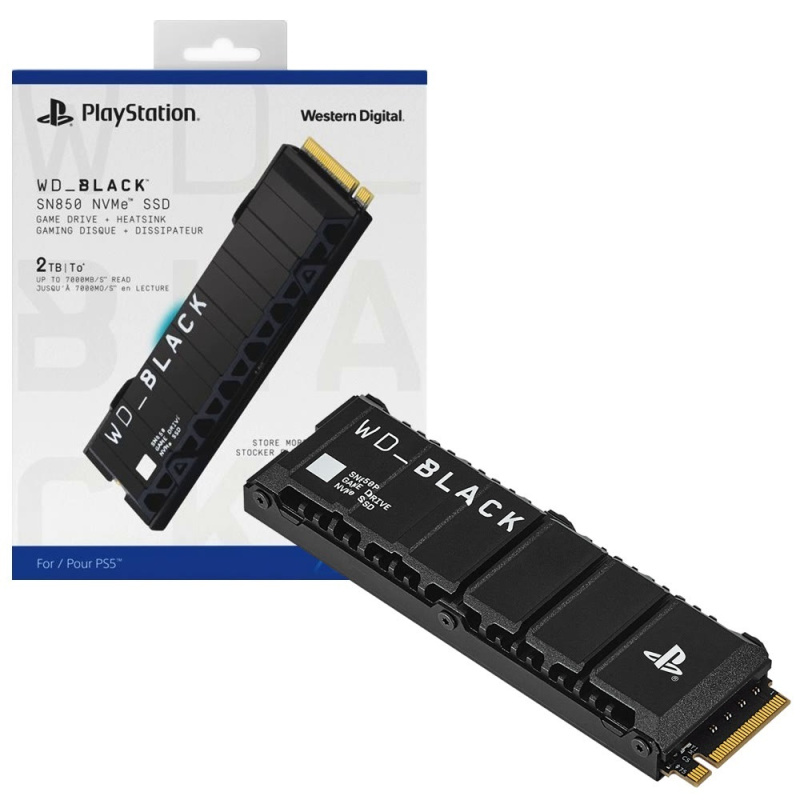 картинка Внутренний SSD WD BLACK 2 ТБ (SN850P). Купить Внутренний SSD WD BLACK 2 ТБ (SN850P) в магазине 66game.ru