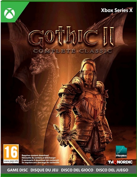 картинка Gothic 2 Classic [Xbox Series X, русская версия]. Купить Gothic 2 Classic [Xbox Series X, русская версия] в магазине 66game.ru