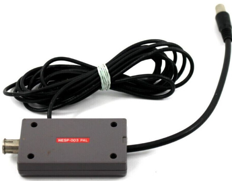 картинка RF Adapter Switch Cable Cord - NESP-003 PAL. Купить RF Adapter Switch Cable Cord - NESP-003 PAL в магазине 66game.ru