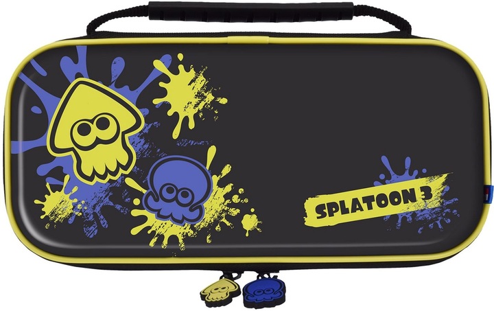 картинка Сумка Nintendo Switch Splatoon-3 Vault Case HORI (NSW-424U) . Купить Сумка Nintendo Switch Splatoon-3 Vault Case HORI (NSW-424U)  в магазине 66game.ru
