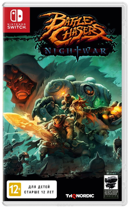 Battle Chasers Night War [Nintendo Switch, русские субтитры]. Купить Battle Chasers Night War [Nintendo Switch, русские субтитры] в магазине 66game.ru