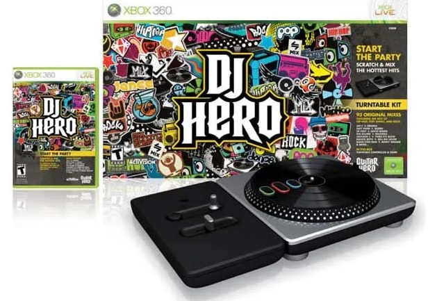 картинка DJ HERO+ Controler- Turntable Kit [Xbox 360, английская версия]. Купить DJ HERO+ Controler- Turntable Kit [Xbox 360, английская версия] в магазине 66game.ru