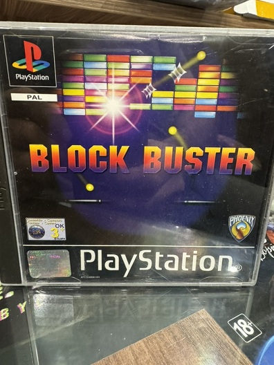 картинка Block Buster original [PS1, английская версия] USED от магазина 66game.ru