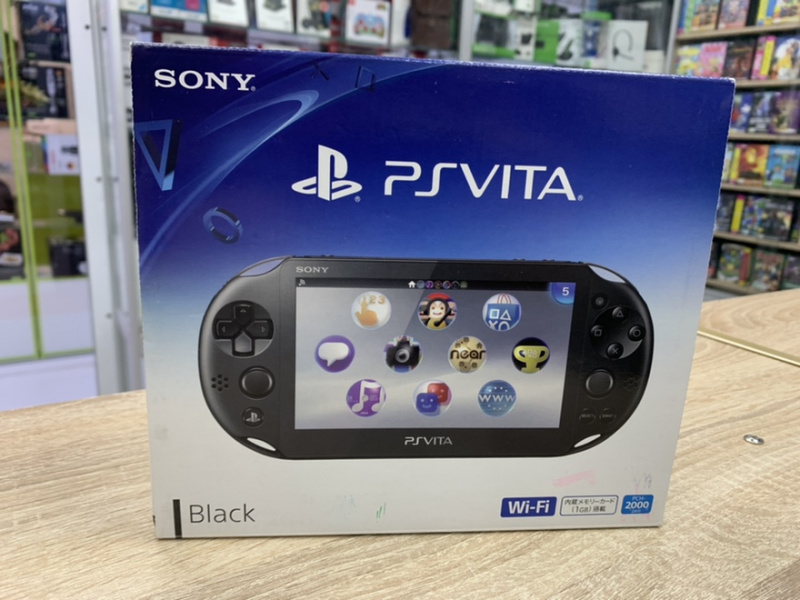 Sony PS Vita Slim Black Rus + Карта памяти 64 Гб  90% новая. Купить Sony PS Vita Slim Black Rus + Карта памяти 64 Гб  90% новая в магазине 66game.ru