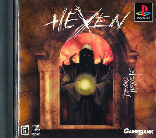 картинка Hexen original [PS1, английская версия] USED от магазина 66game.ru