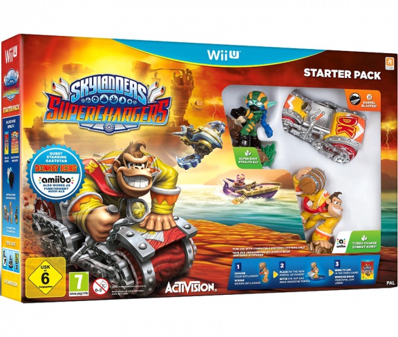 картинка Skylanders SuperChargers: Стартовый набор для Wii U USED. Купить Skylanders SuperChargers: Стартовый набор для Wii U USED в магазине 66game.ru