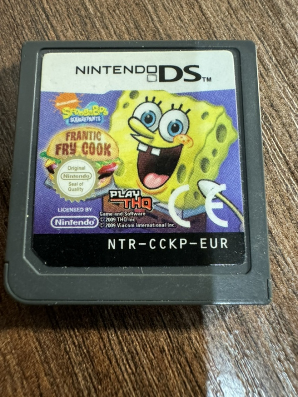 картинка SpongeBob Squarepants: Frantic Fry Cook [NDS] EUR. Купить SpongeBob Squarepants: Frantic Fry Cook [NDS] EUR в магазине 66game.ru