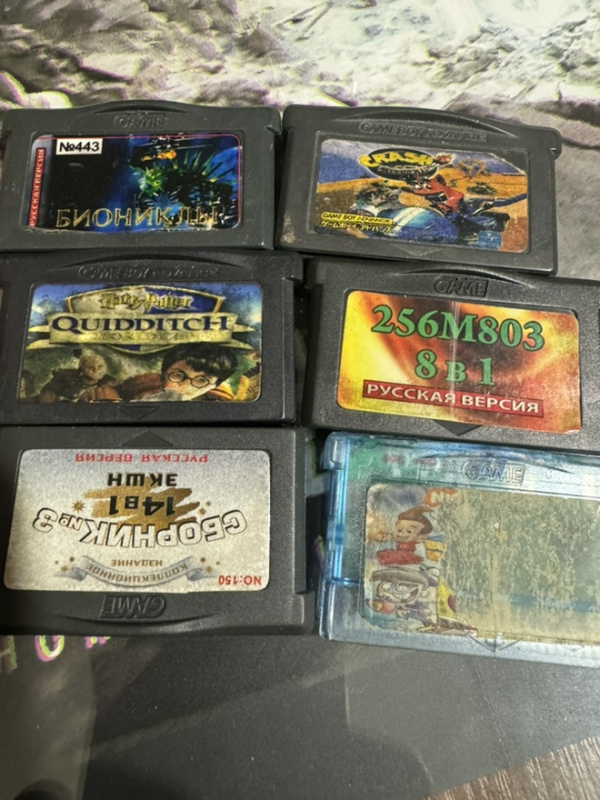 картинка Лот староделов GBA 12. Купить Лот староделов GBA 12 в магазине 66game.ru