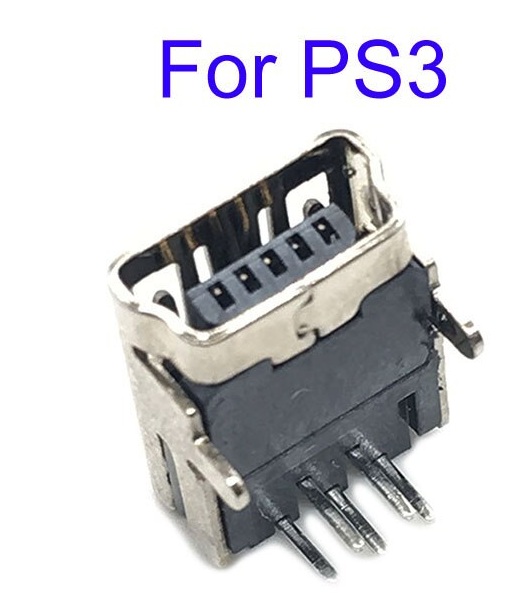 Разъём заряда геймпада PS3 тип 1