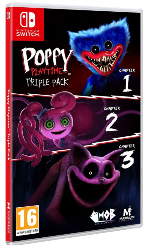 Poppy Playtime Triple Pack [Nintendo Switch, русские субтитры]. Купить Poppy Playtime Triple Pack [Nintendo Switch, русские субтитры] в магазине 66game.ru
