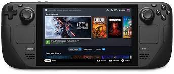 картинка Игровая приставка Valve Steam Deck 64 ГБ SSD, черный от магазина 66game.ru