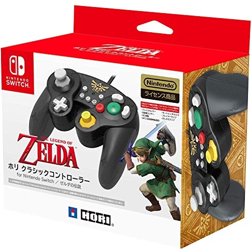 картинка Hori The Legend Of Zelda Classic Controller NSW-108 USED. Купить Hori The Legend Of Zelda Classic Controller NSW-108 USED в магазине 66game.ru