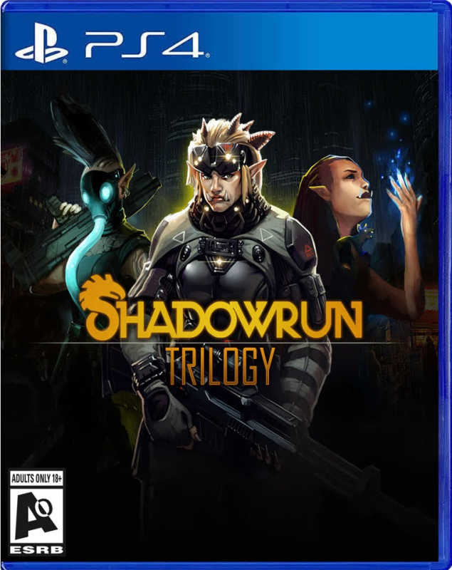 картинка Shadowrun Trilogy [PS4, английская версия]. Купить Shadowrun Trilogy [PS4, английская версия] в магазине 66game.ru