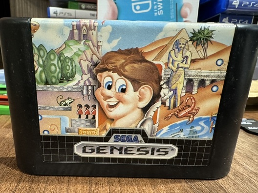 картинка Alex Kidd in the Enchanted Castle (Original) [Sega] (без коробки). Купить Alex Kidd in the Enchanted Castle (Original) [Sega] (без коробки) в магазине 66game.ru