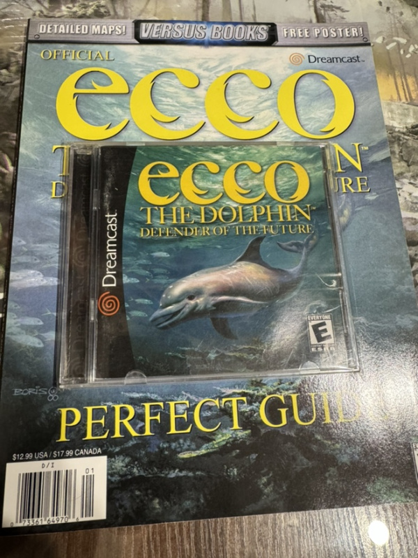 картинка Ecco Defender of the Future + оригинальный гайд! NTSC Dreamcast USED от магазина 66game.ru