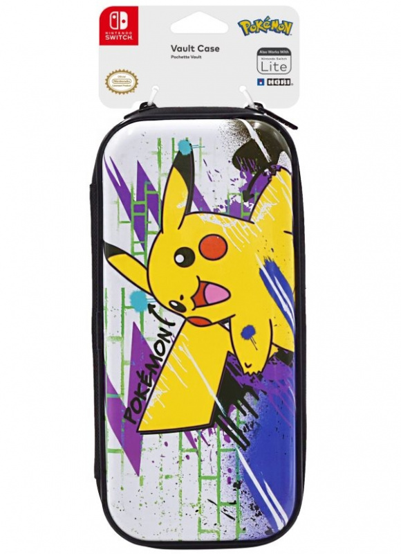 картинка Защитный Чехол Nintendo Switch Premium Pikachu HORI (NSW-163U). Купить Защитный Чехол Nintendo Switch Premium Pikachu HORI (NSW-163U) в магазине 66game.ru