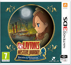 картинка Layton's Mystery Journey: Katrielle and the Millionaires' Conspiracy [3DS] USED. Купить Layton's Mystery Journey: Katrielle and the Millionaires' Conspiracy [3DS] USED в магазине 66game.ru