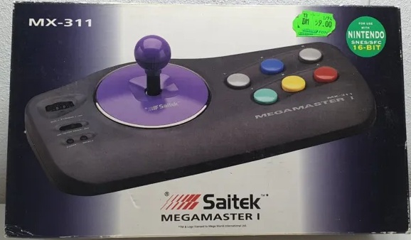 картинка Saitek Megamaster 1 MX-311 Arcade Joystick SNES. Купить Saitek Megamaster 1 MX-311 Arcade Joystick SNES в магазине 66game.ru