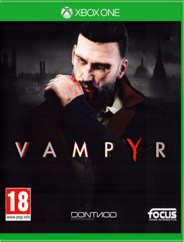 картинка Vampyr [Xbox One, русские субтитры] USED. Купить Vampyr [Xbox One, русские субтитры] USED в магазине 66game.ru