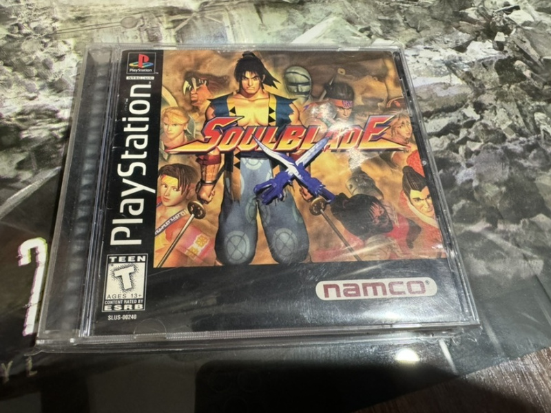 картинка Soul Blade NTSC original [PS1] USED от магазина 66game.ru