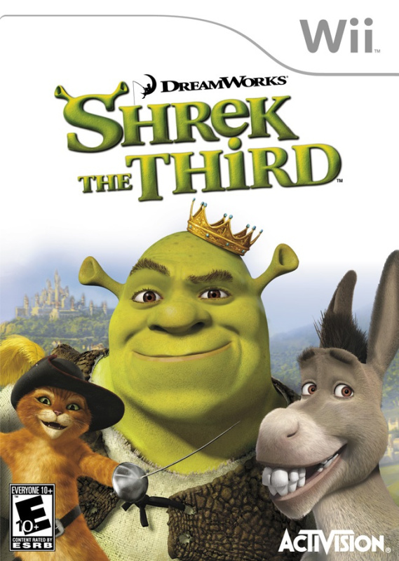 картинка Shrek the Third (Шрек 3) [Wii, английская версия]. Купить Shrek the Third (Шрек 3) [Wii, английская версия] в магазине 66game.ru