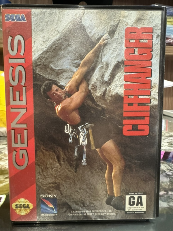 картинка Cliffhanger (Original) [Sega]. Купить Cliffhanger (Original) [Sega] в магазине 66game.ru
