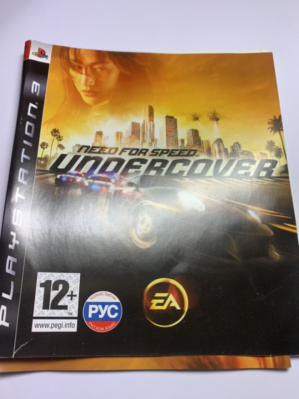 картинка Обложка игры Need for Speed: Undercover PS3. Купить Обложка игры Need for Speed: Undercover PS3 в магазине 66game.ru