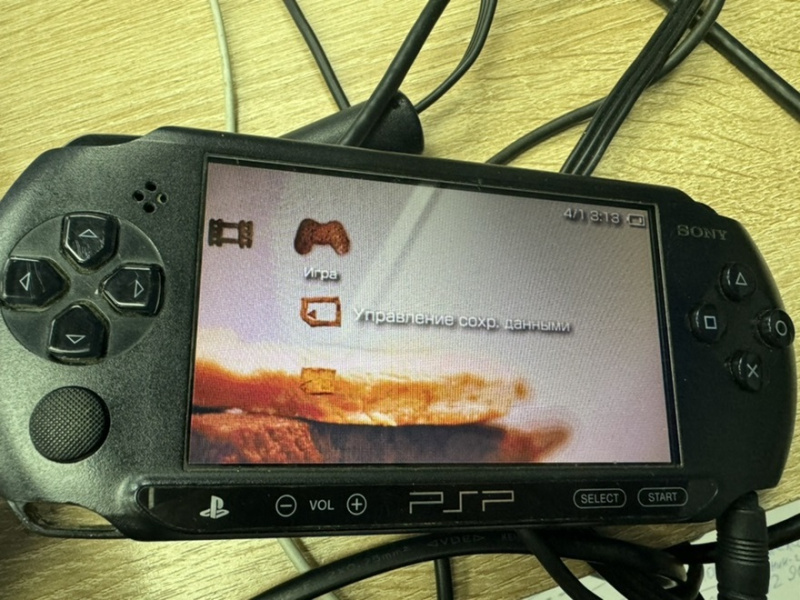 картинка PSP E 100X на разбор чёрная исправная ! от магазина 66game.ru