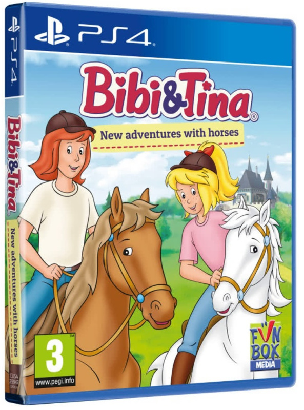 картинка Bibi & Tina New Adventures with Horses [PS4, английская версия]. Купить Bibi & Tina New Adventures with Horses [PS4, английская версия] в магазине 66game.ru
