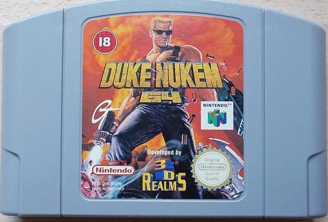 картинка Duke Nukem 64 (NES 64 PAL) ORIGINAL Б/У от магазина 66game.ru