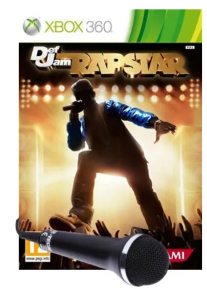 картинка Def Jam: Rapstar+ микрофон  [Xbox 360, английская версия]. Купить Def Jam: Rapstar+ микрофон  [Xbox 360, английская версия] в магазине 66game.ru
