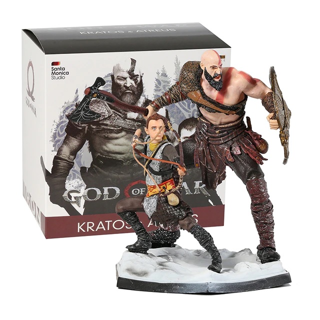 картинка Фигурка Бог Войны God of War 4 Kratos и Атреус 18 см. Купить Фигурка Бог Войны God of War 4 Kratos и Атреус 18 см в магазине 66game.ru