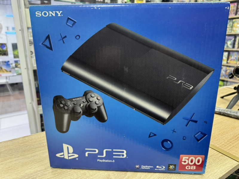 Sony PlayStation 3 Super Slim 500Gb NEW Ref. Купить Sony PlayStation 3 Super Slim 500Gb NEW Ref в магазине 66game.ru