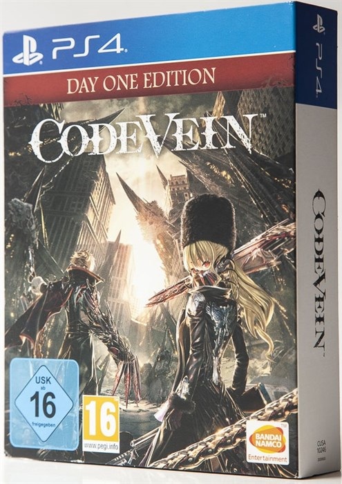 картинка Code Vein Day One Edition Steelbook [PlayStation 4,PS4  русские субтитры]. Купить Code Vein Day One Edition Steelbook [PlayStation 4,PS4  русские субтитры] в магазине 66game.ru
