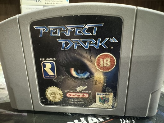 картинка Perfect Dark NES 64 PAL ORIGINAL Б/У от магазина 66game.ru