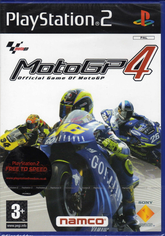 картинка Moto GP4 [PS2] USED. Купить Moto GP4 [PS2] USED в магазине 66game.ru
