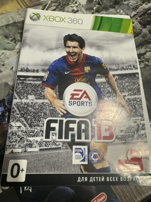 картинка Обложка игры FIFA 13 Xbox 360. Купить Обложка игры FIFA 13 Xbox 360 в магазине 66game.ru
