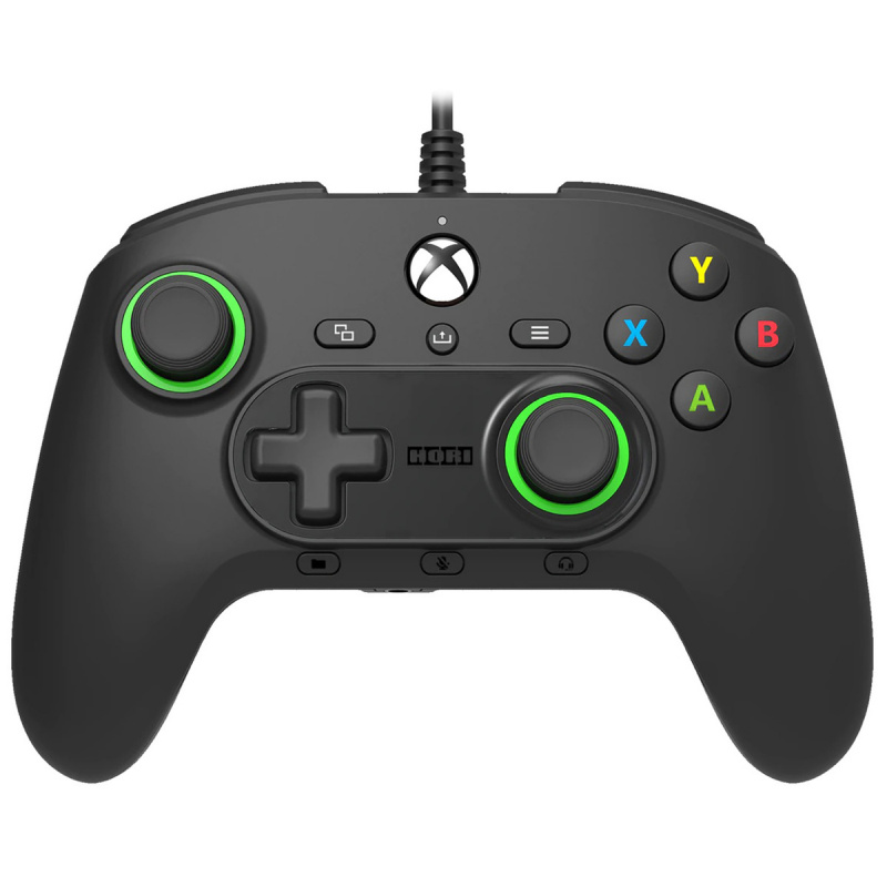 картинка Геймпад проводной Hori Horipad Pro Черный (AB01-001E) (Xbox One/Series X/S/PC). Купить Геймпад проводной Hori Horipad Pro Черный (AB01-001E) (Xbox One/Series X/S/PC) в магазине 66game.ru