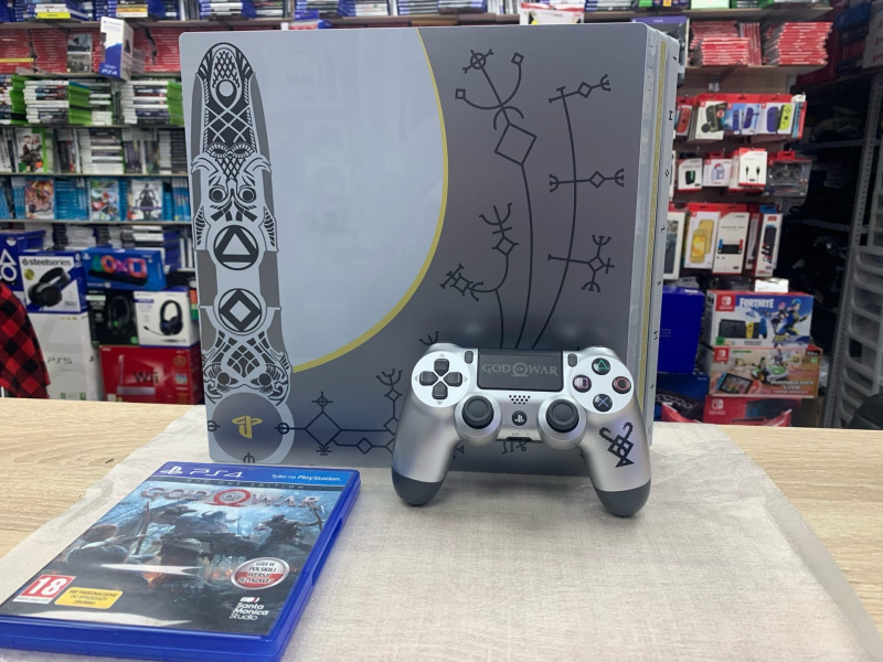 PlayStation 4 Pro "God of War" 1TB (Model CUH - 7116B) [NEW-99%]. Купить PlayStation 4 Pro "God of War" 1TB (Model CUH - 7116B) [NEW-99%] в магазине 66game.ru