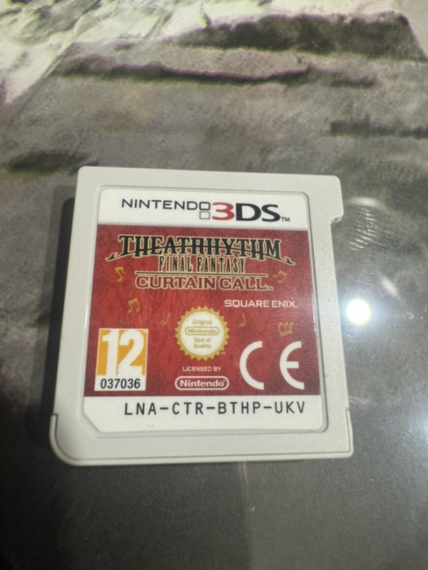 картинка Theatrhythm Final Fantasy Curtain Call [3DS] USED. Купить Theatrhythm Final Fantasy Curtain Call [3DS] USED в магазине 66game.ru