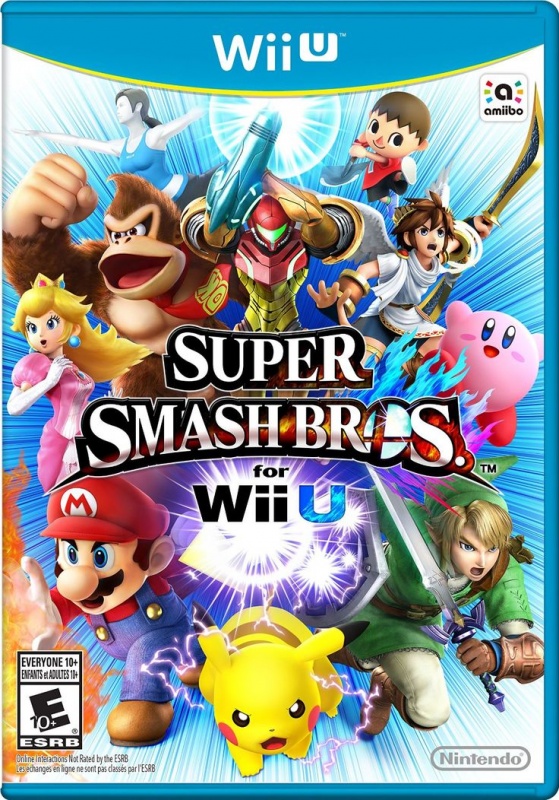 картинка Super Smash Bros NTSC [Wii U] USED. Купить Super Smash Bros NTSC [Wii U] USED в магазине 66game.ru