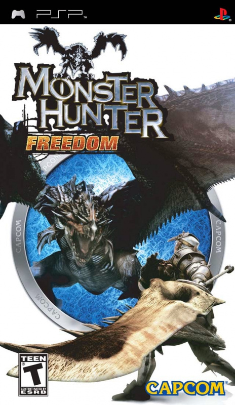 картинка Monster Hunter Freedom [PSP, английская версия] USED. Купить Monster Hunter Freedom [PSP, английская версия] USED в магазине 66game.ru