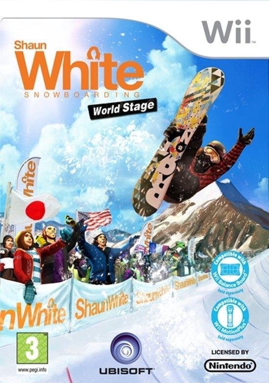 картинка Shaun White Snowboarding World Stage [Wii] USED. Купить Shaun White Snowboarding World Stage [Wii] USED в магазине 66game.ru