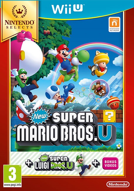 картинка New Super Mario Bros. U + New Super Luigi U [Wii U] USED. Купить New Super Mario Bros. U + New Super Luigi U [Wii U] USED в магазине 66game.ru