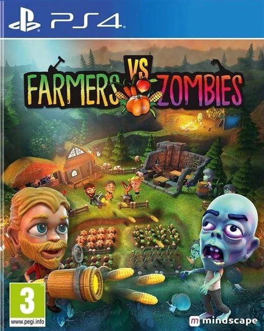 картинка Farmers vs Zombies (PlayStation 4, русские субтитры) от магазина 66game.ru