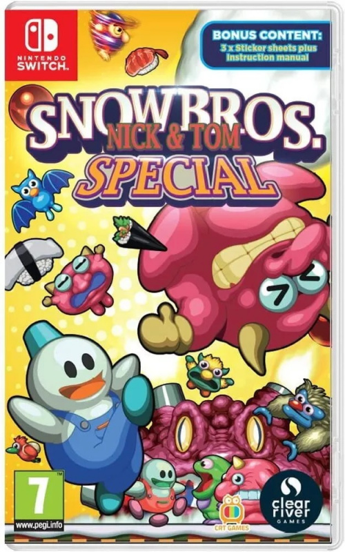 Snow Bros. Nick & Tom Special [Nintendo Switch, английская версия] USED. Купить Snow Bros. Nick & Tom Special [Nintendo Switch, английская версия] USED в магазине 66game.ru