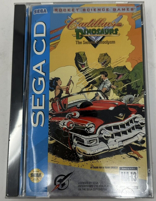 картинка Cadillacs and Dinosaurs: The Second Cataclysm SEGA CD от магазина 66game.ru