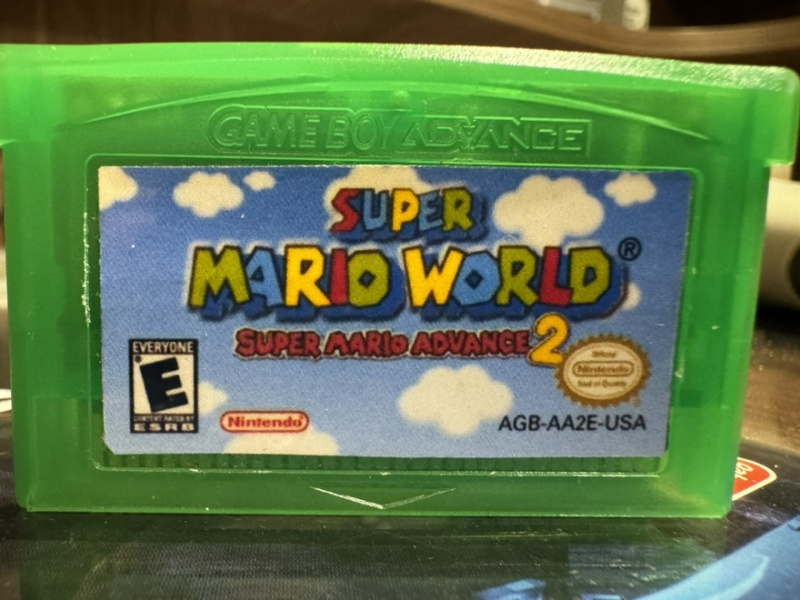 картинка Super Mario Advance 2 - Super Mario World (Русская версия)  [GBA]. Купить Super Mario Advance 2 - Super Mario World (Русская версия)  [GBA] в магазине 66game.ru