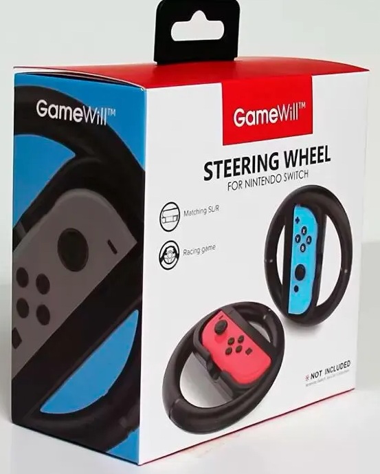 картинка Набор из 2-х рулей для Joy-Con Nintendo Switch GameWill (IX-SW008) от магазина 66game.ru